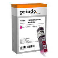 Prindo Tintenpatrone magenta PRIHPCD973AE 920XL ~700 Seiten Prindo CLASSIC: DIE Alternative, Top Qua