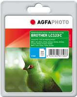 Agfa Photo Tintenpatrone Cyan APB123CD ~600 Seiten Agfa Photo LC123C