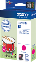 Brother Tintenpatrone Magenta LC22UM LC-22U ~1200 Seiten