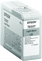 Epson Tintenpatrone schwarz (hell) C13T850700 T8507 80ml