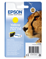 Epson Tintenpatrone gelb C13T07144012 T0714 ~415 Seiten 5.5ml C13T07144011