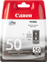 Canon Tintenpatrone schwarz PG-50 0616B001 22ml