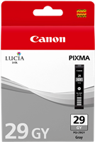 Canon Tintenpatrone grau PGI-29gy 4871B001 36ml für ca. 724 Fotos (Format 10 x 15 cm)