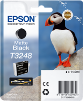 Epson Tintenpatrone Schwarz (matt) C13T32484010 T3248 ~650 Seiten 14ml