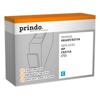Prindo Tintenpatrone Cyan PRIHPC9371A 72 130ml Prindo CLASSIC: DIE Alternative, Top Qualität, volle