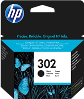 HP Tintenpatrone Schwarz F6U66AE 302 ~190 Seiten