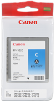 Canon Tintenpatrone cyan PFI-102c 0896B001 130ml