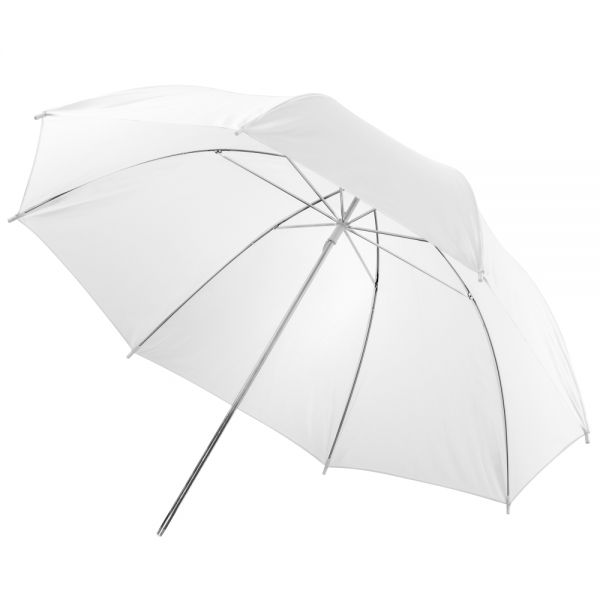 walimex ombrello traslucido bianco , 84cm
