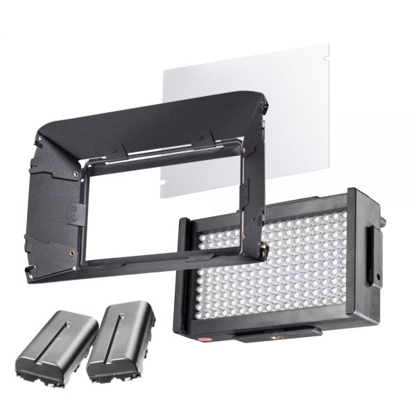 Walimex pro LED Foto Video Square 312 Bi Color Set