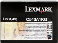 Lexmark Toner schwarz C540A1KG ~1000 Seiten Rückgabe-Tonerkassette