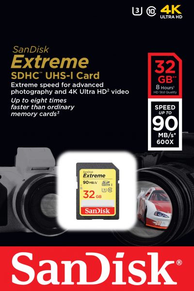 SanDisk 32 GB SDHC-Karte Ultra UHS-I