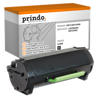 Prindo Toner schwarz PRTL50F2H00 ~5000 Seiten kompatibel mit Lexmark 50F2H00